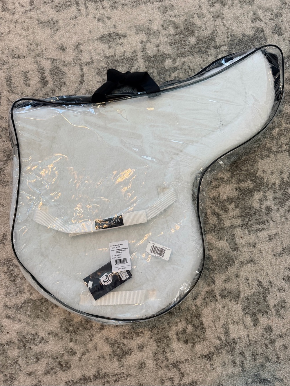 EQUINAVIA EIDSVOLL Classic Fleece Equestrian Show Pad Hunter Equitation
